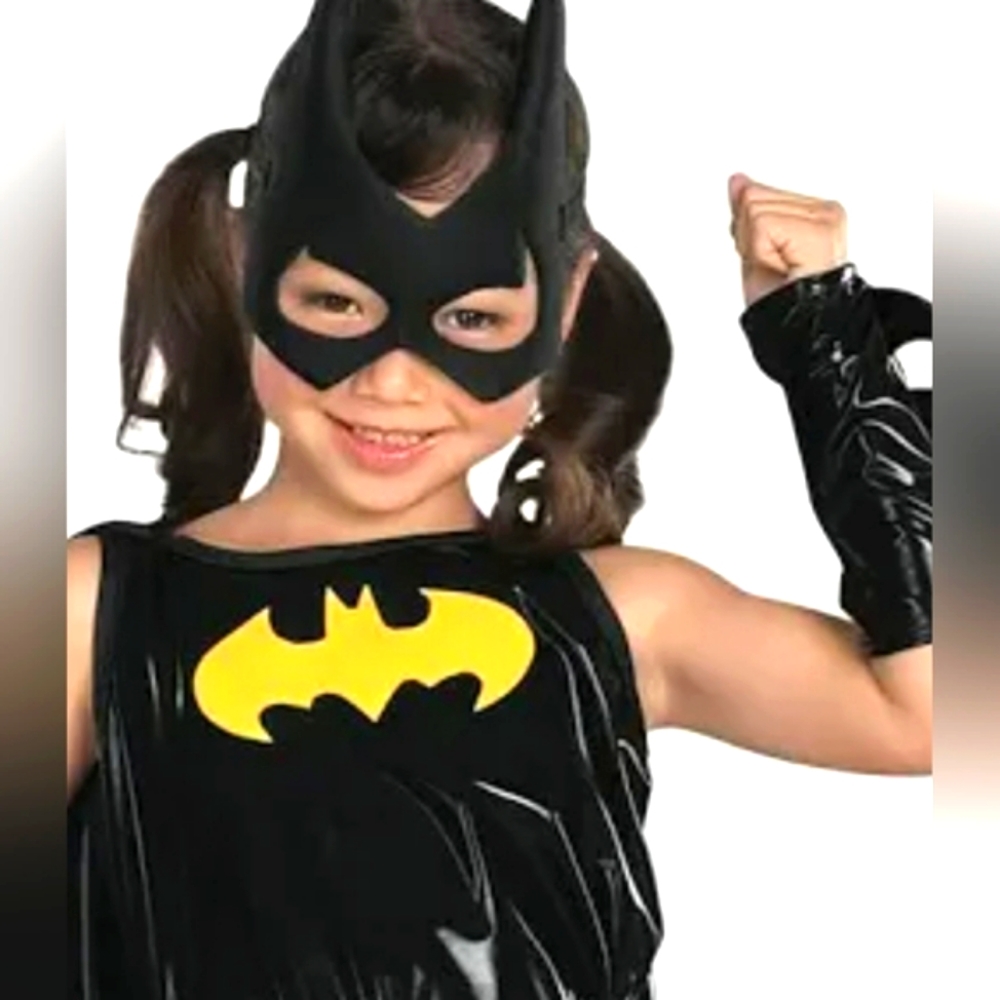 Batgirl Halloween Costume (never worn) girls size L 10-12